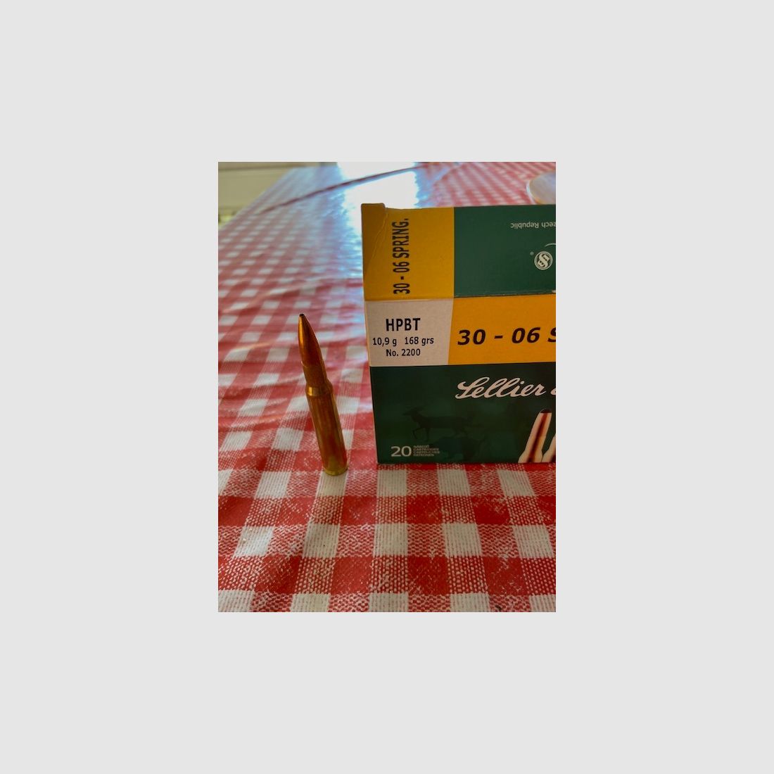 Cartuchos 30-06 Sprg. S&B