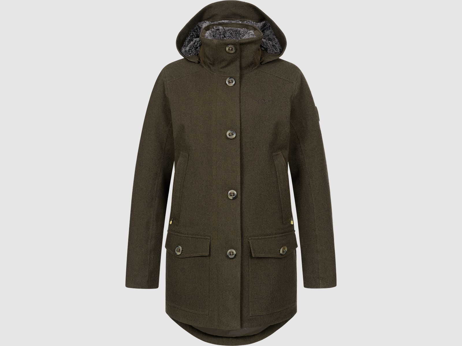 Pamir Parka Argali Damen Wasserdicht Dunkelbraun 38