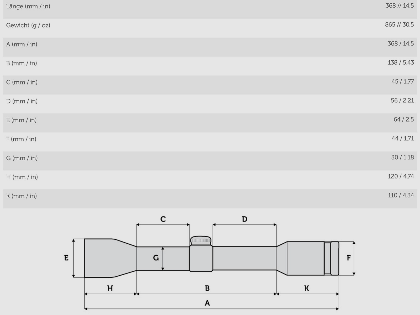 Meopta richtkijker 2004223003 Optika6 3-18x56 RD SFP verlicht kruis BDC 3