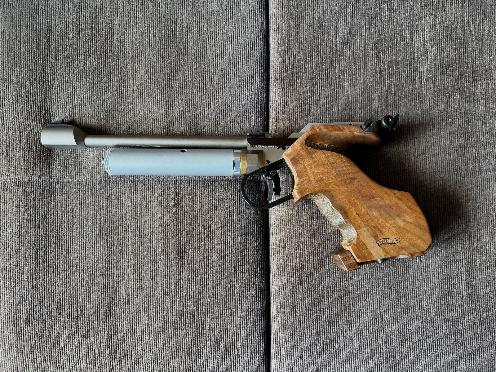 Walther CP3 Co2 Match pistolet à air comprimé avec système Medusa, état TOP !