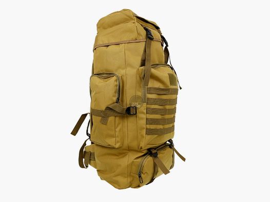 OpTacs Outdoor Trekking Rucksack 80L Molle Coyote