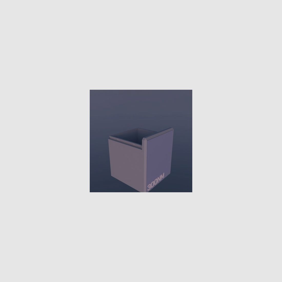 Filamelt Munitionsbox / .300 Norma Magnum / ‘Schiebedeckel’ / Patronenbox, Ammo Box