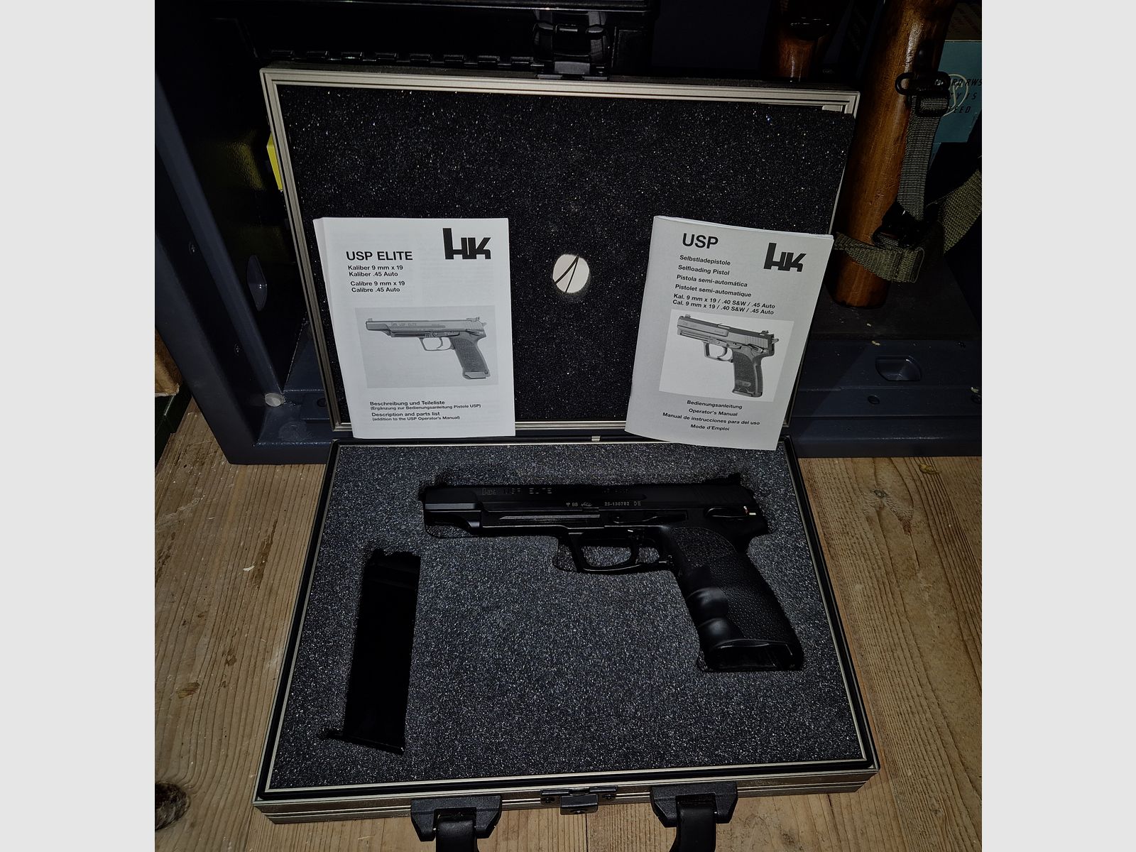 Heckler und Koch USP Elite, H&K, Heckler&Koch, 45 ACP
