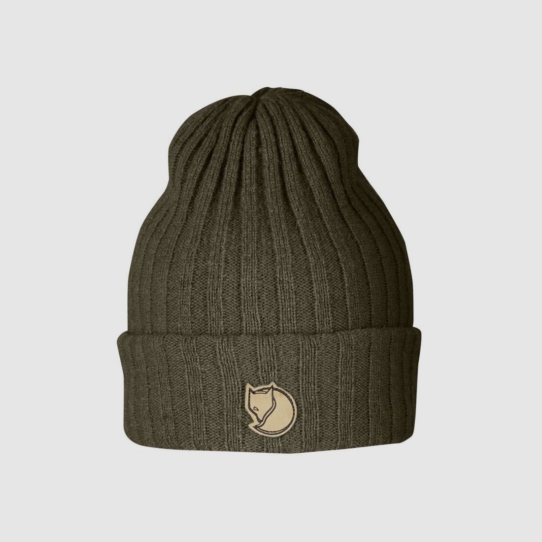 Fjällräven Unisex Strickmütze Byron Dark Olive OneSize