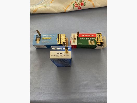 .38 Spl. Patronen