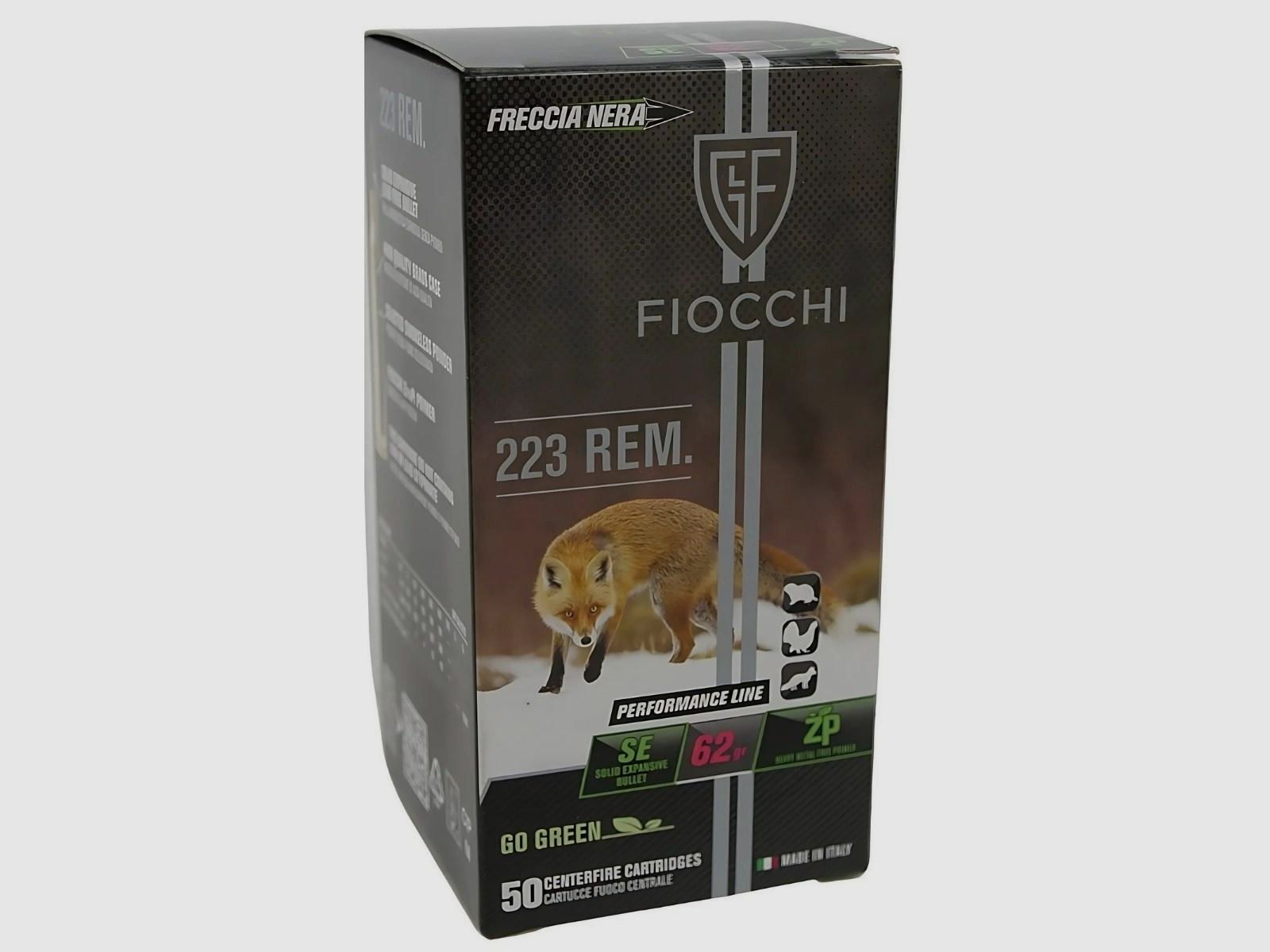 Fiocchi .223 Rem 62gr ZP SE, image 1 of 2