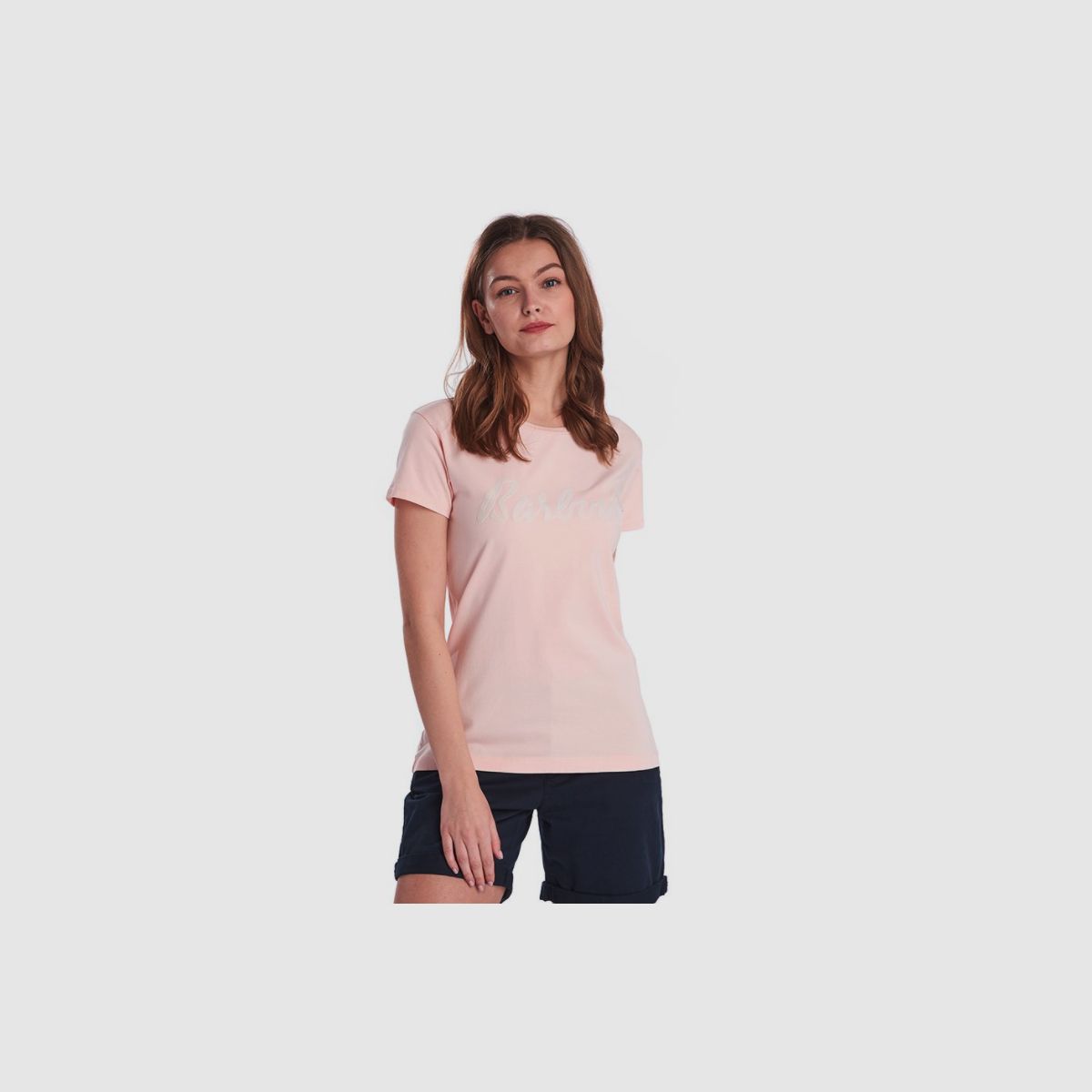 BARBOUR Rebecca T-shirt Corallo Chiaro