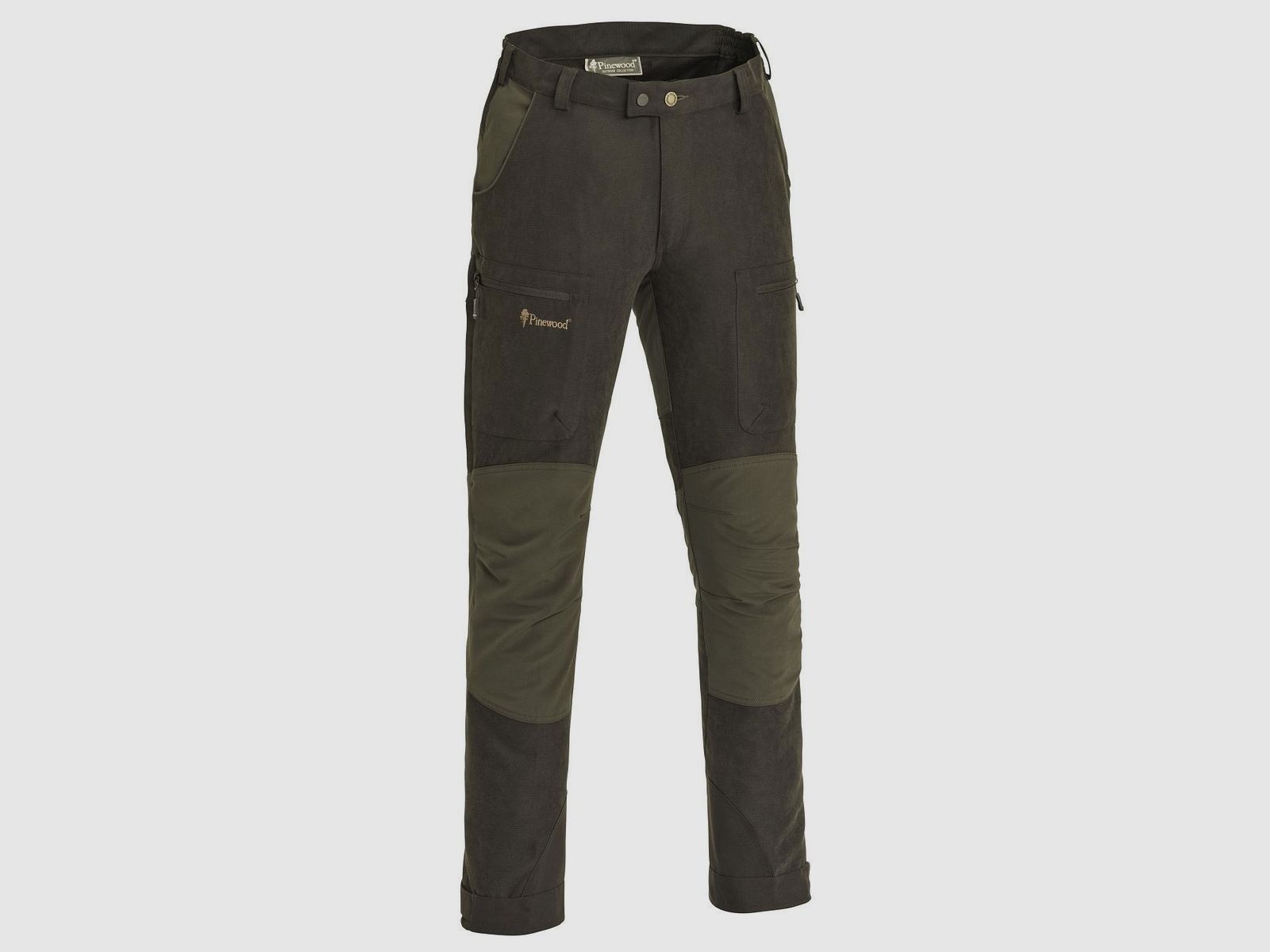 Pantaloni da caccia Pinewood Caribou 5985 S.BROWN/D.OLIVE, immagine 1 di 4