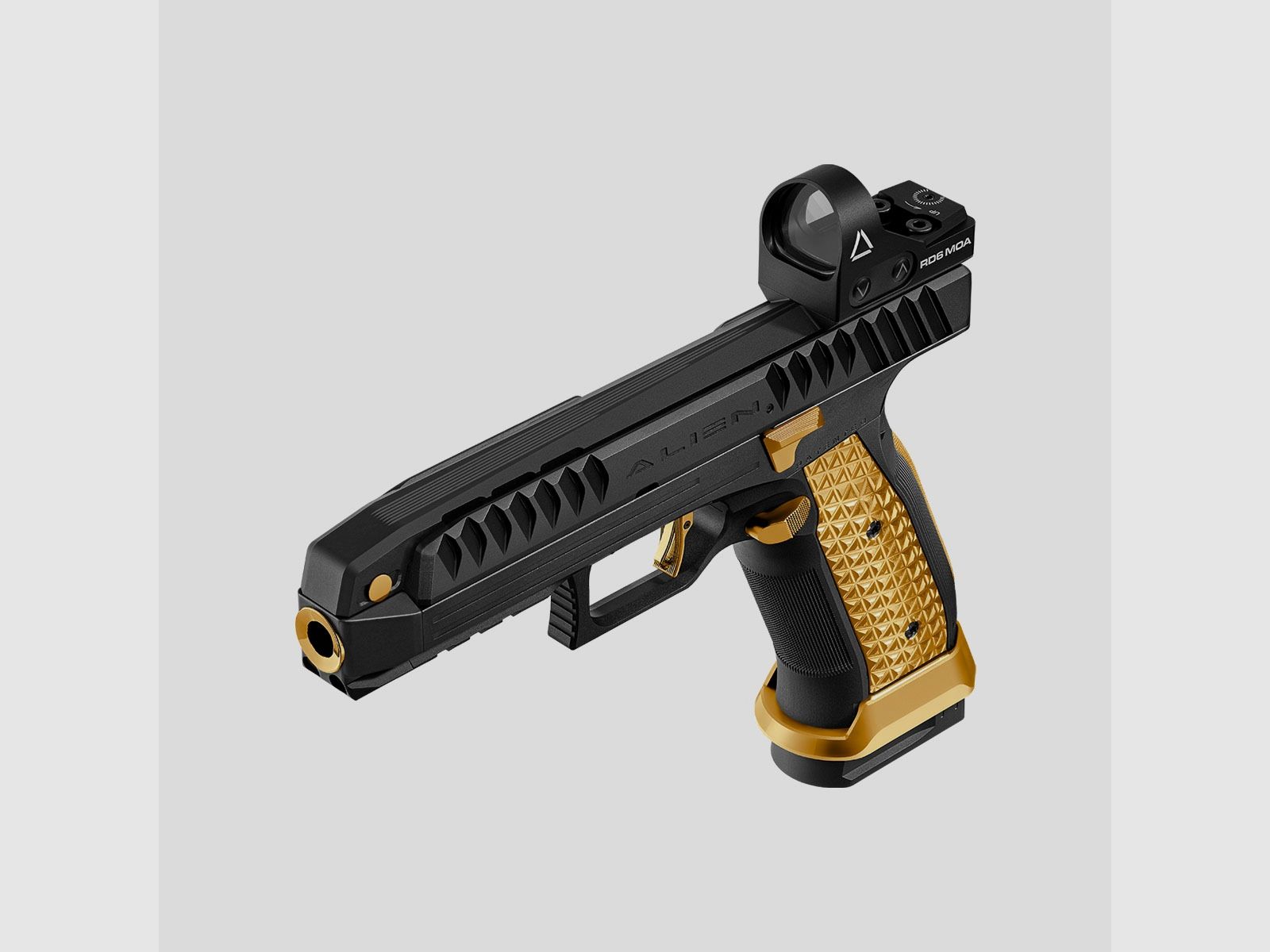 Laugo Arms – Alien Full kit (Black/Gold) [9mm Para], Bild 5 von 11