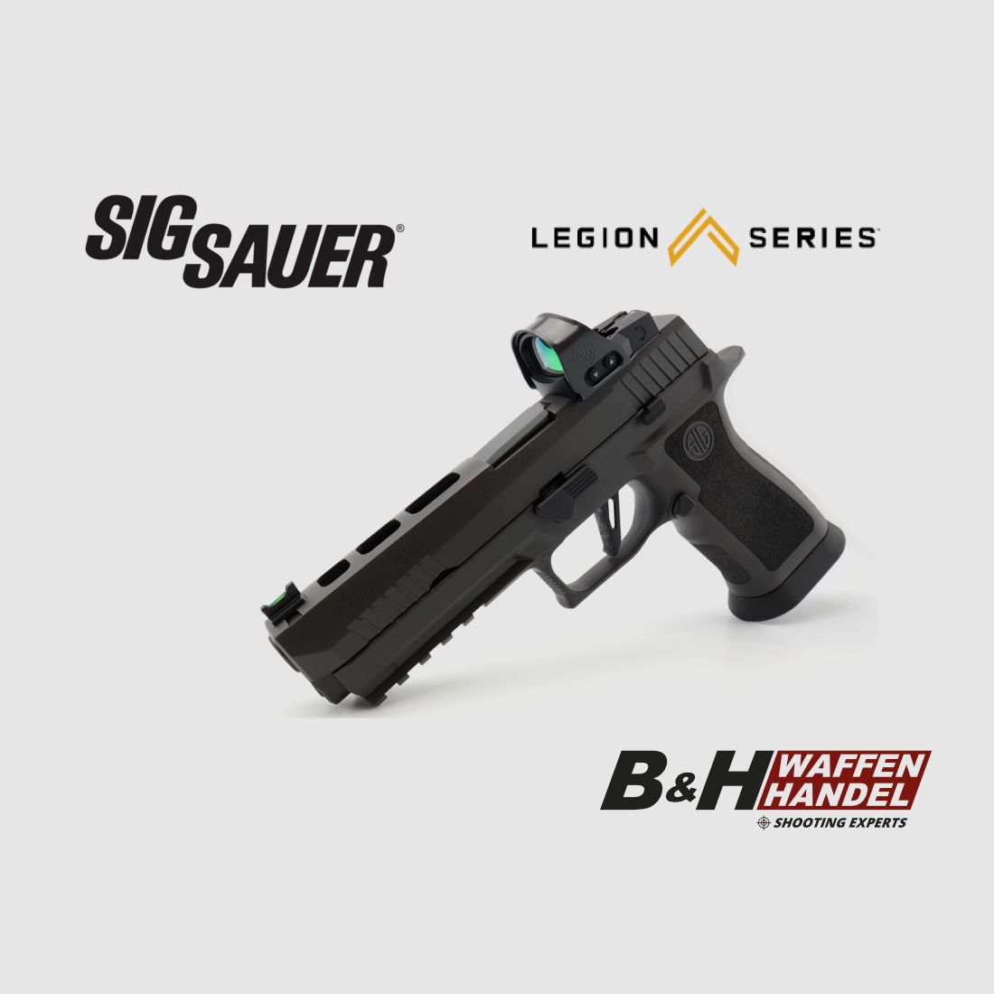  SIG Sauer  P320 X5 Legion OR mit ROMEO1PRO Rotpunktvisier fertig montiert