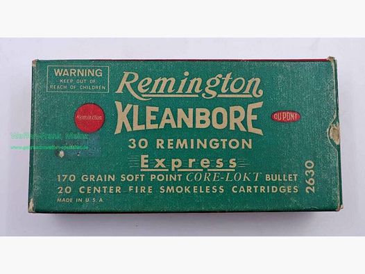 Remington - USA Büchsenpatronen .30 Remington