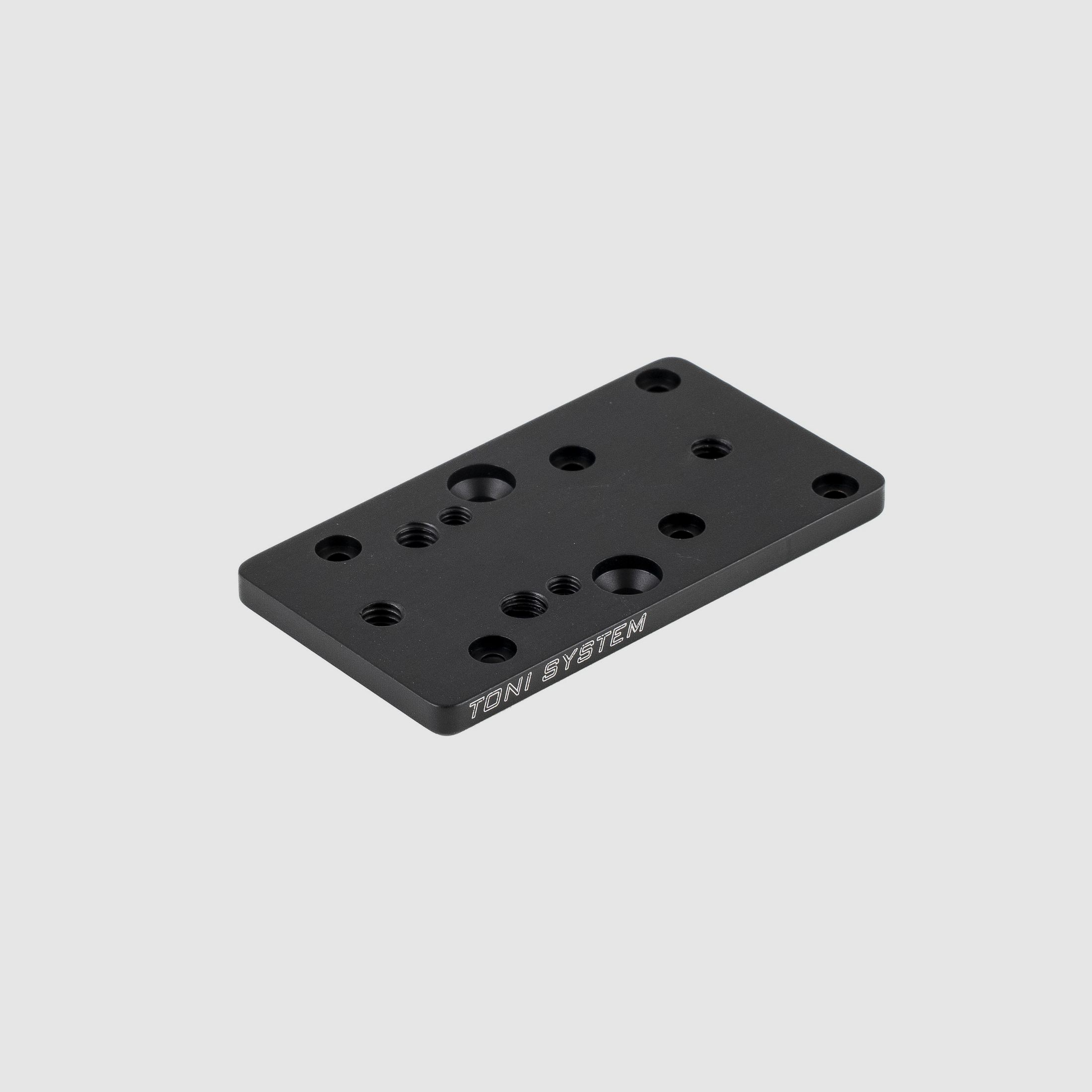 Optically finished base plate for red dot (type G) for Beretta APX RDO - APX A1 - TONI SYSTEM *   ITEM CODE  OPXAPXG