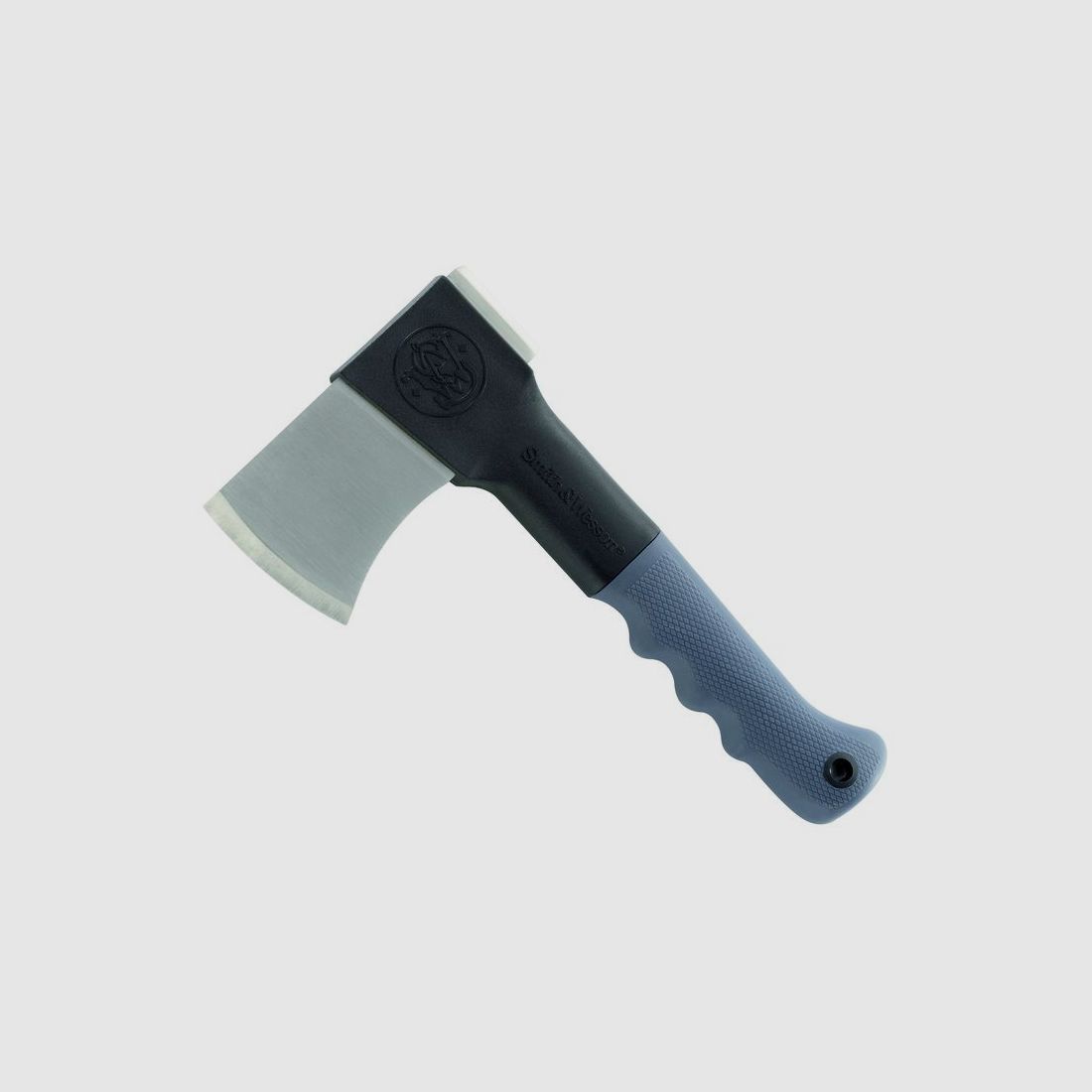 Smith and Wesson handbijl, kleine bijl, mini bijl, nylon hoes