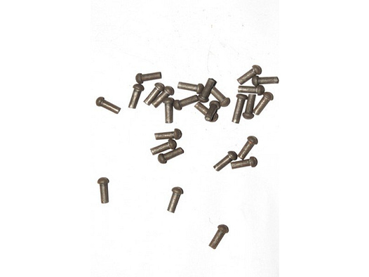 Stahlnieten mit Pilzkopf - Länge 17 mm | 71402