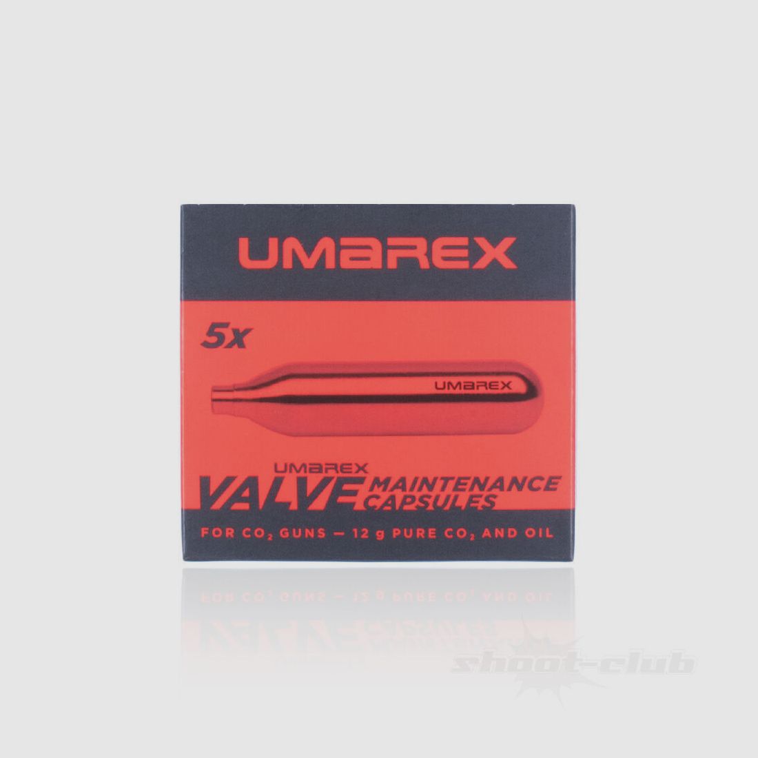 Umarex Wartungskapseln für CO2 Waffen 12g 5 Stück