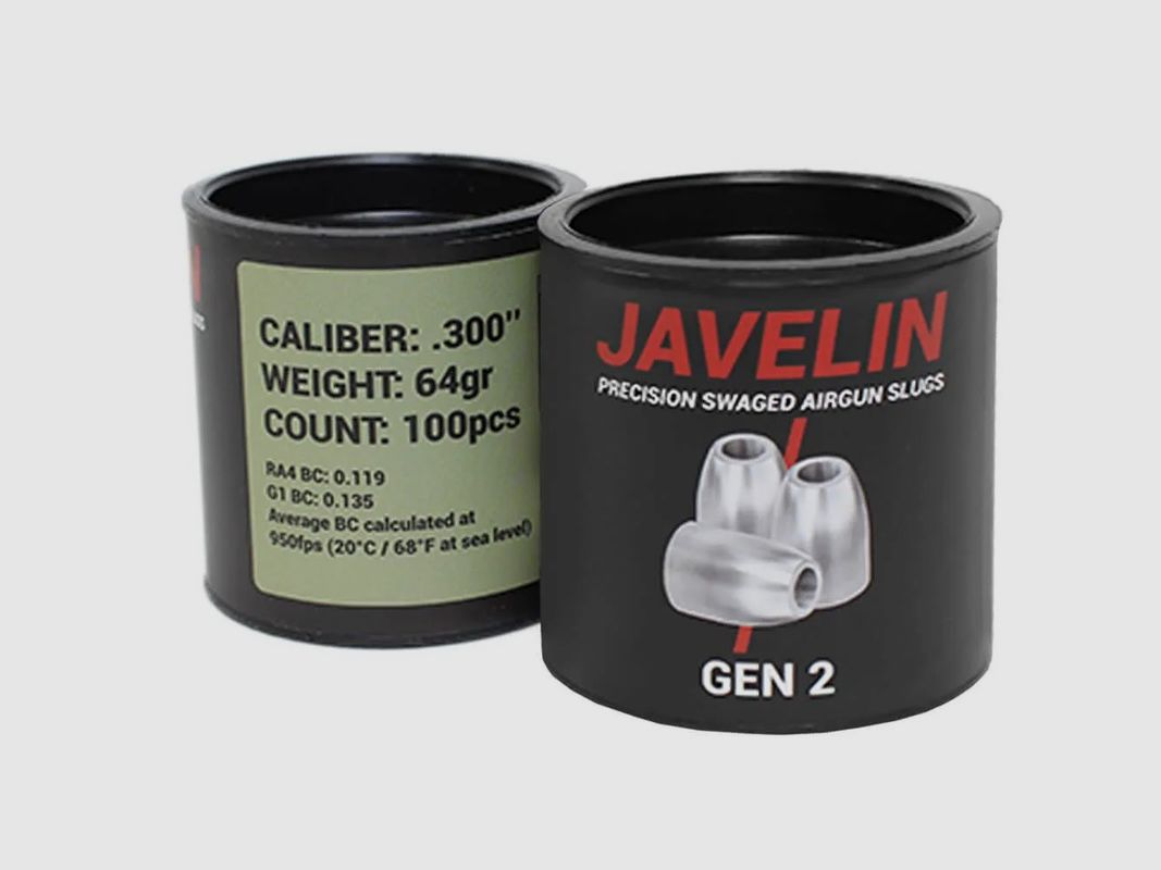 Slugs Javelin Kal. .300 64 gr 100 Stk.