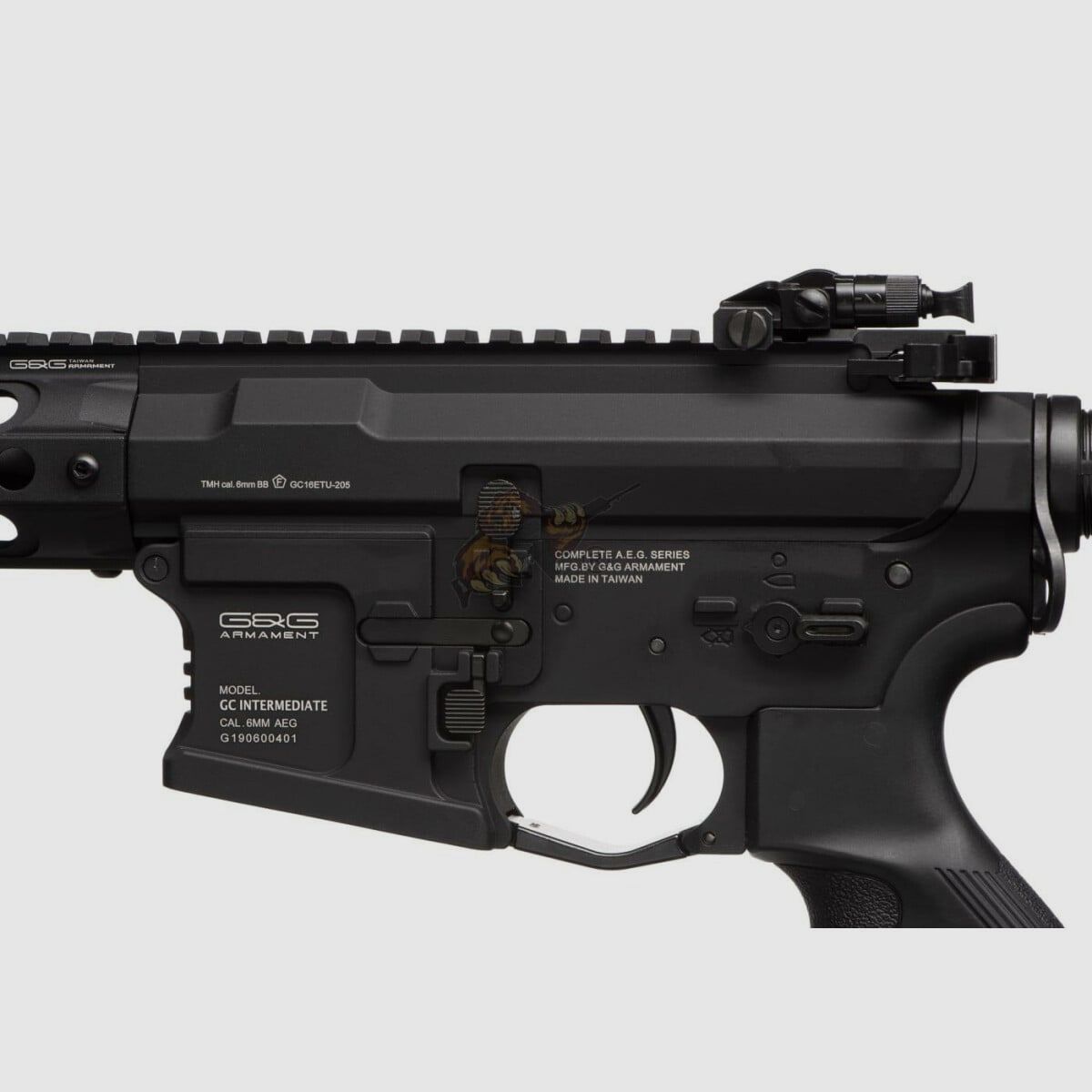 G&G GC16 WARTHOG 7" mit ETU in Schwarz Airsoft S-AEG frei ab 18