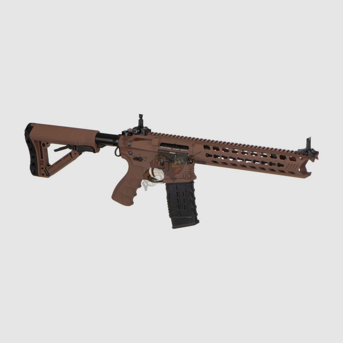 G&G GC16 Predator with ETU in Coyote Airsoft S-AEG free from 18