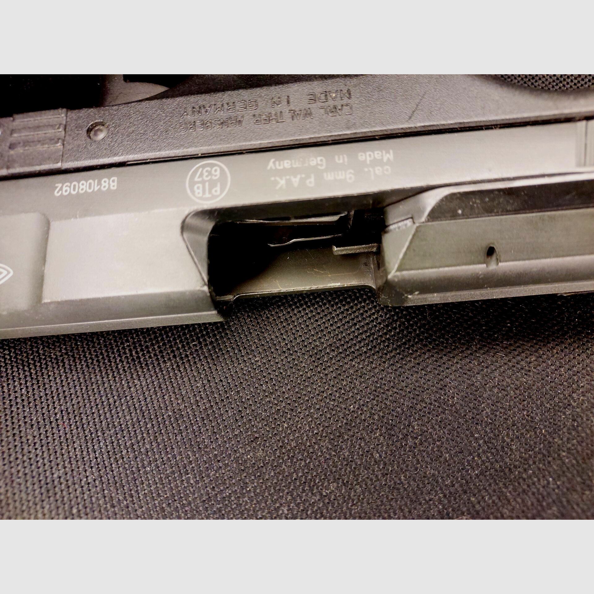 Walther P99 Schreckschuss Pistole 9mm P.A.K. (PTB 637)