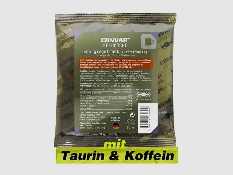 Convar-7 Convar-7 Feldküche Energiegetränk