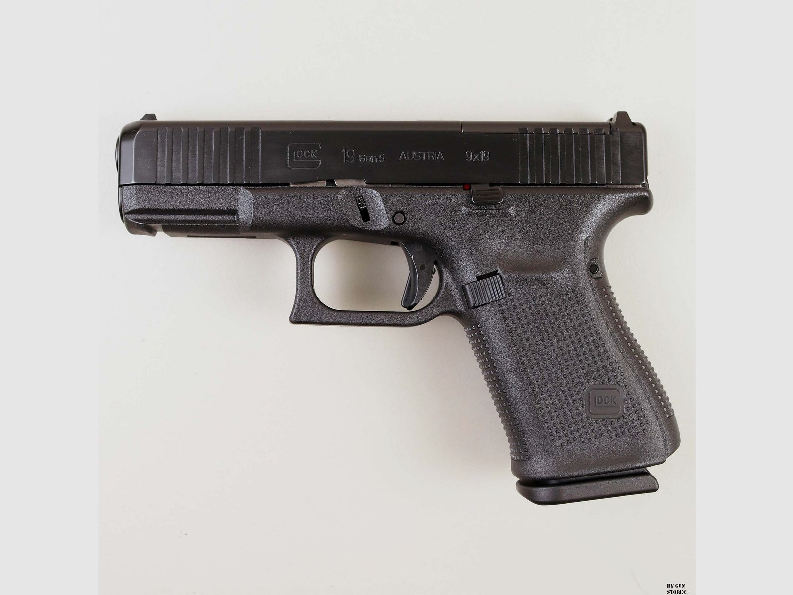Glock pistool mod. 19 GEN5 FS MOS kal. 9×19 mm, afbeelding 1 van 4