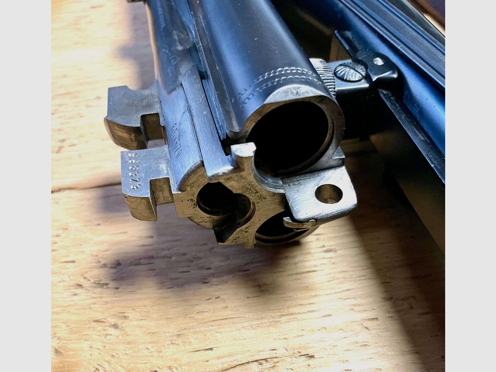 -Drilling- Simson Suhl Mod. Fortuna Kaliber 16/70 & 6,5x57R inkl. ZF Schmidt&Bender 6x42 und Einstecklauf Krieghoff Kal. 16 auf .22WinMag