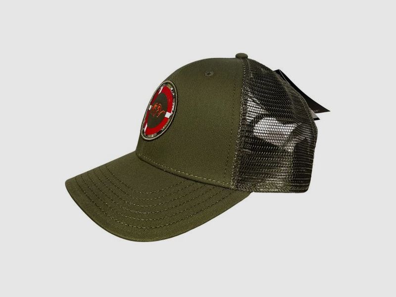 Blaser Country Flag Cap Olive, billede 2 af 3