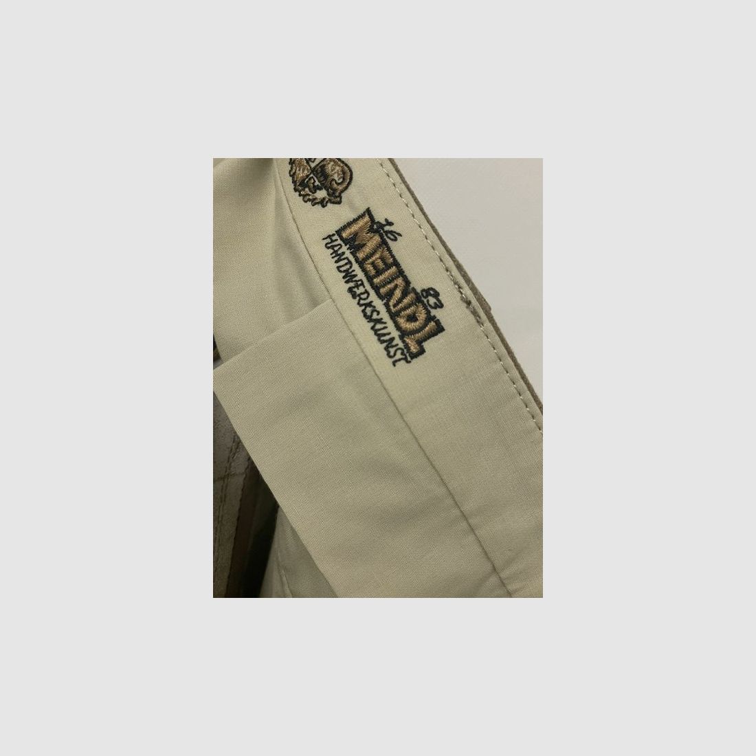Meindl Hamptons Lederhose in Inka, Bild 3 von 3