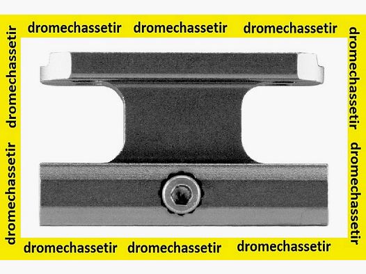 Embase rehausseur de 24mm pour rail picatinny pour point rouge aimpoint T1 et H1 et Hi-lux Micro Max B dot, noir