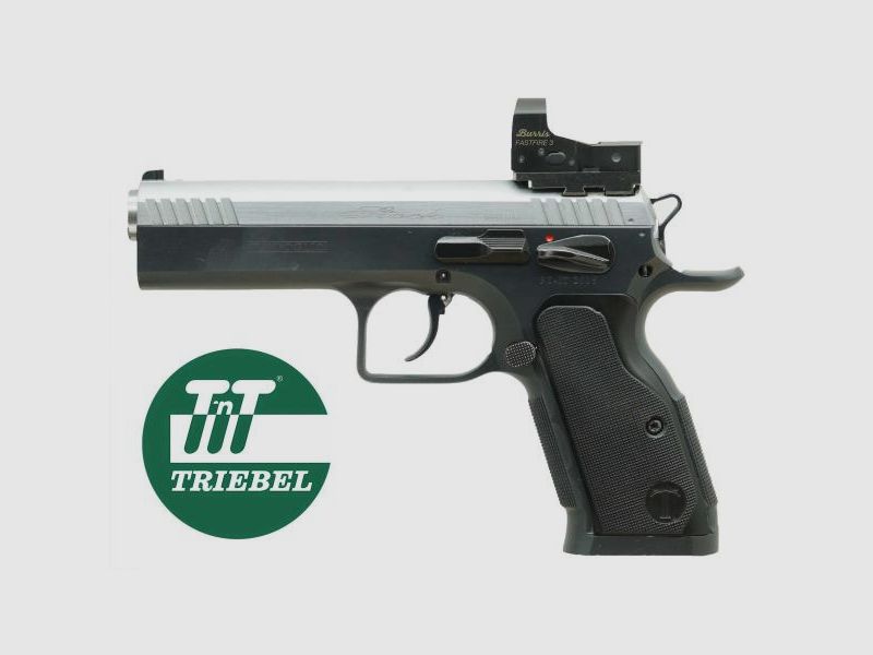 TANFOGLIO Pistol (used) Mod.Stock 2 - DuoTone /RedDot 9mmLuger (2)