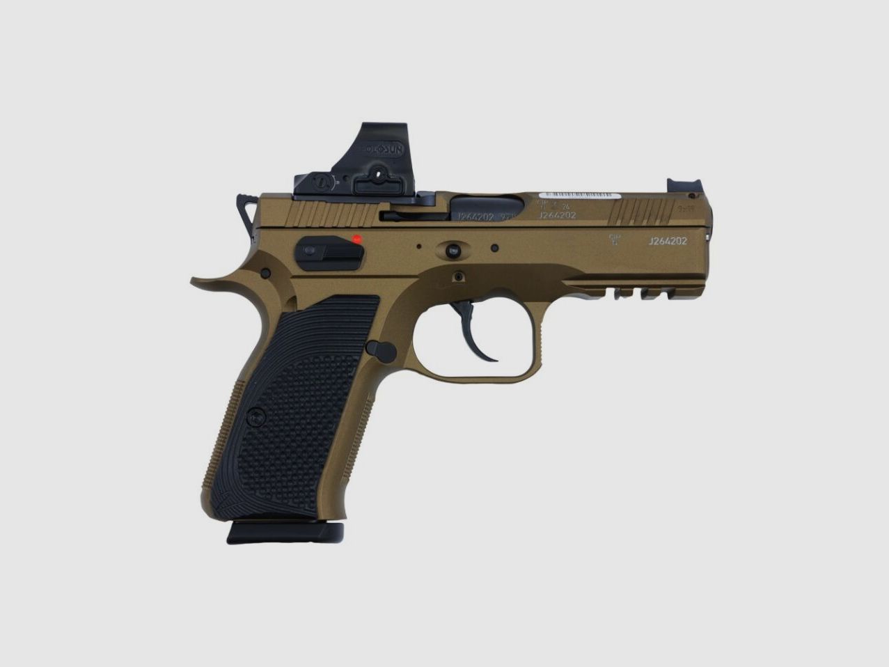 CZ CZ Pistol. CZ Shadow 2 Compact Bronze Holosun SET Special Edition