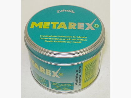 Algodón de limpieza METAREX - Lata de 100 g, libre de polvo y fino
