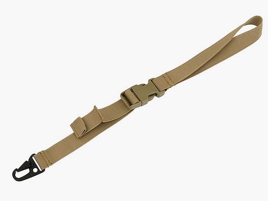 Simple 1-Point Sling w/Hook - Coyote