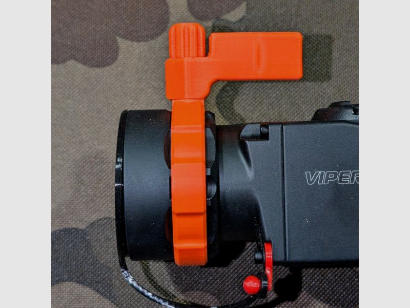 Für Nitehog Viper 50 Next: Schnellverstellhebel für Vorsatzgerät-Fokus