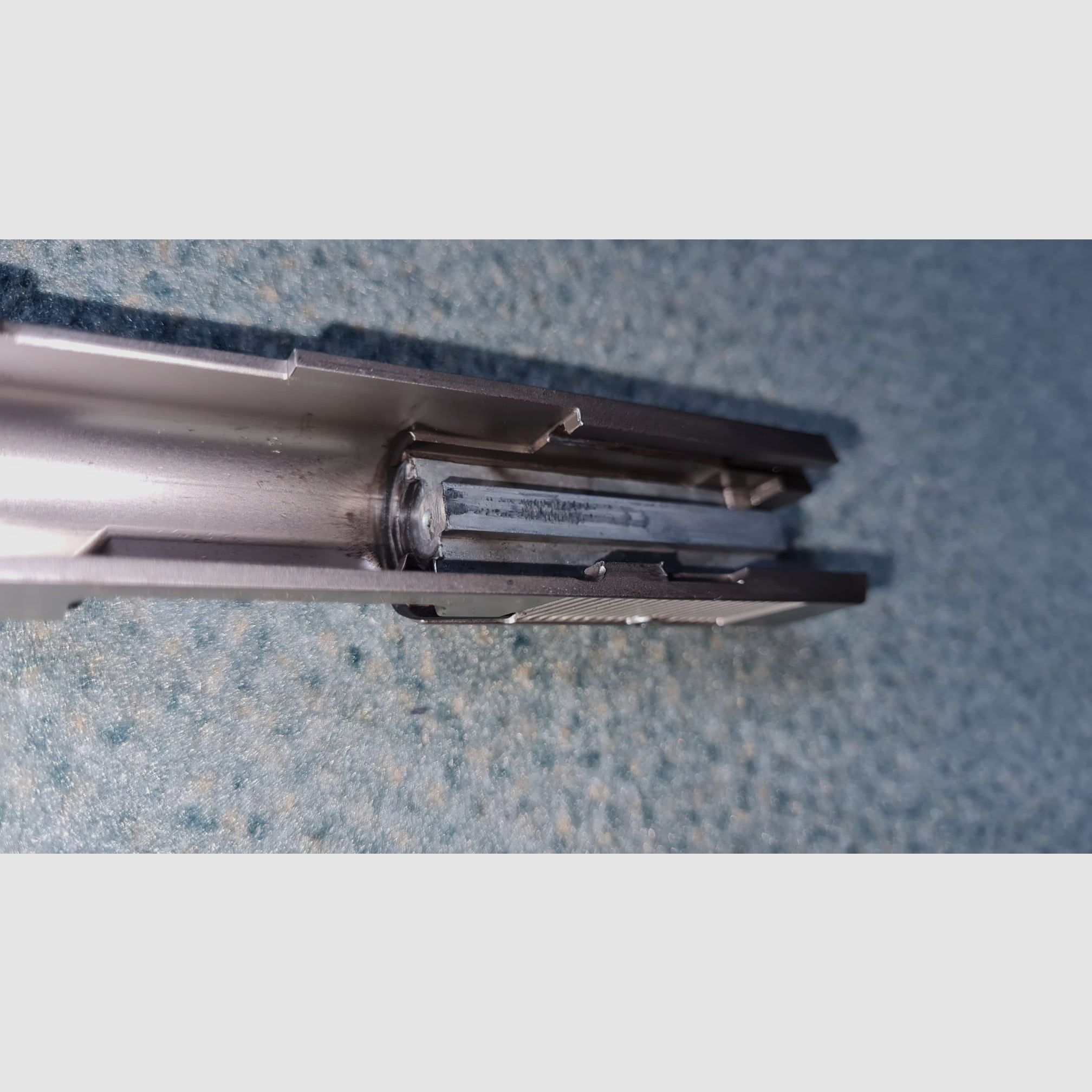 Pistolet à blanc Browning GPDA 9 Cal. 9mm P.A.K. nickelé