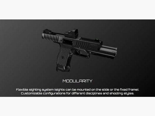 Pistolet OPOS Mod. Venator -4,6' 9mmLuger