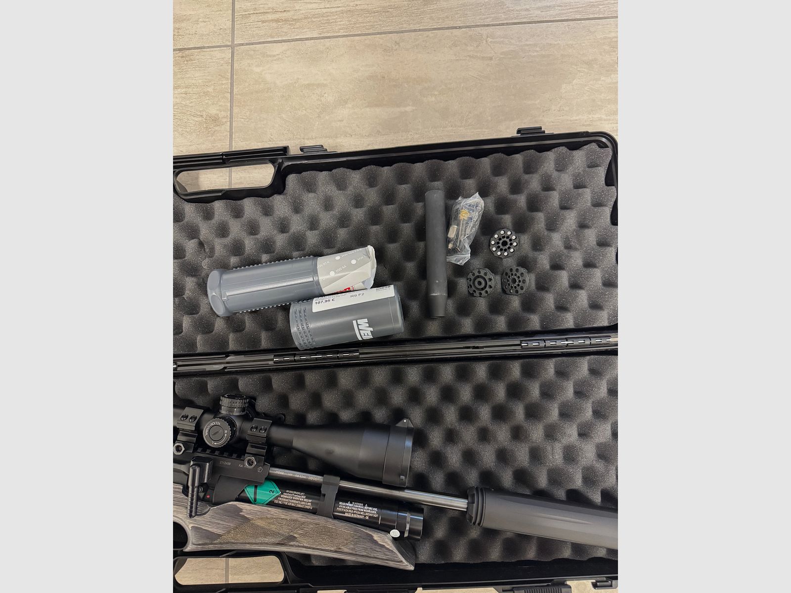 Weihrauch HW 110 TK Carbine – Schichtholz kolf 4,5 mm