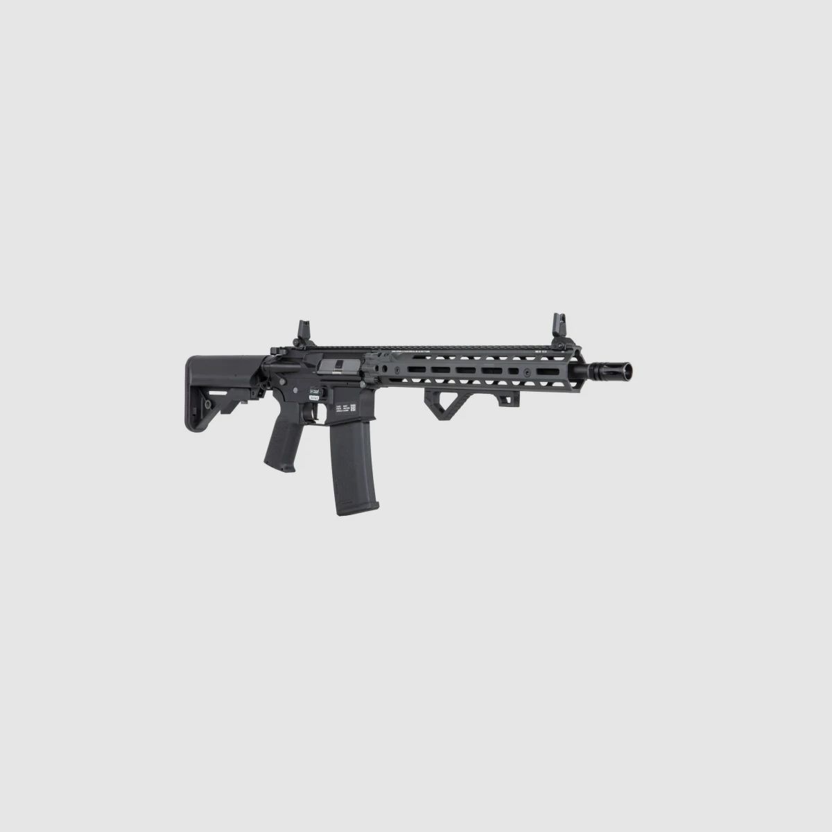 SA Daniel Defense® MK18 RIII M-LOK 14.5" (SA-P28 RIS III PRIME™ Aster II ETU BLDC™) Rifle Airsoft Libre a partir de 18 – Steel Grey -F-