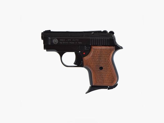 Pistole mit Platzpatronen – Bruni 315 Auto Nachbildung Tanfoglio Kal. 8mm (Griffschalen aus Holz)