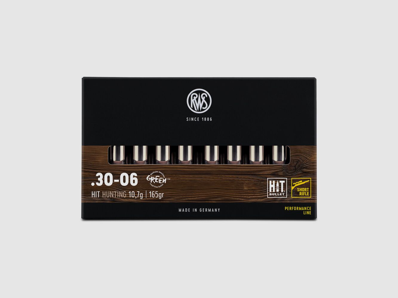 RWS HIT Short Rifle 165grs 20St .30-06Spring