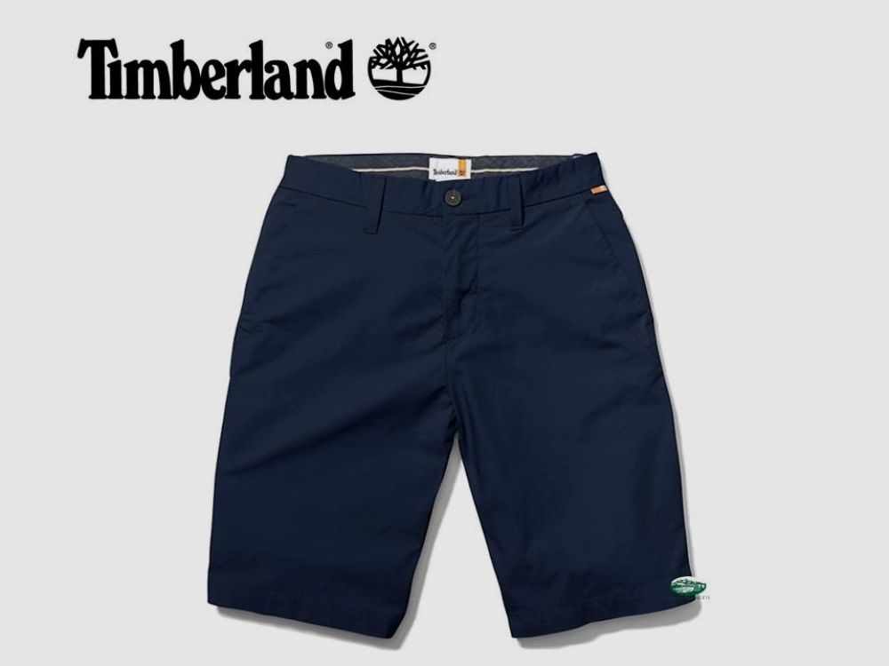 TIMBERLAND Korte Chino voor Heren Marineblauw, afbeelding 1 van 2