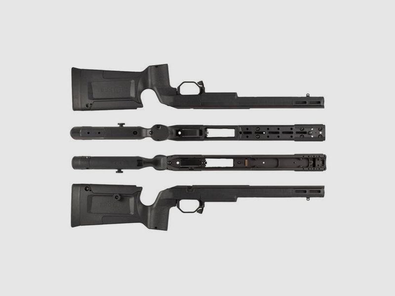 Kinetic Research Group BRAVO Chassis pour Tikka T3X CTR-Magazines, noir