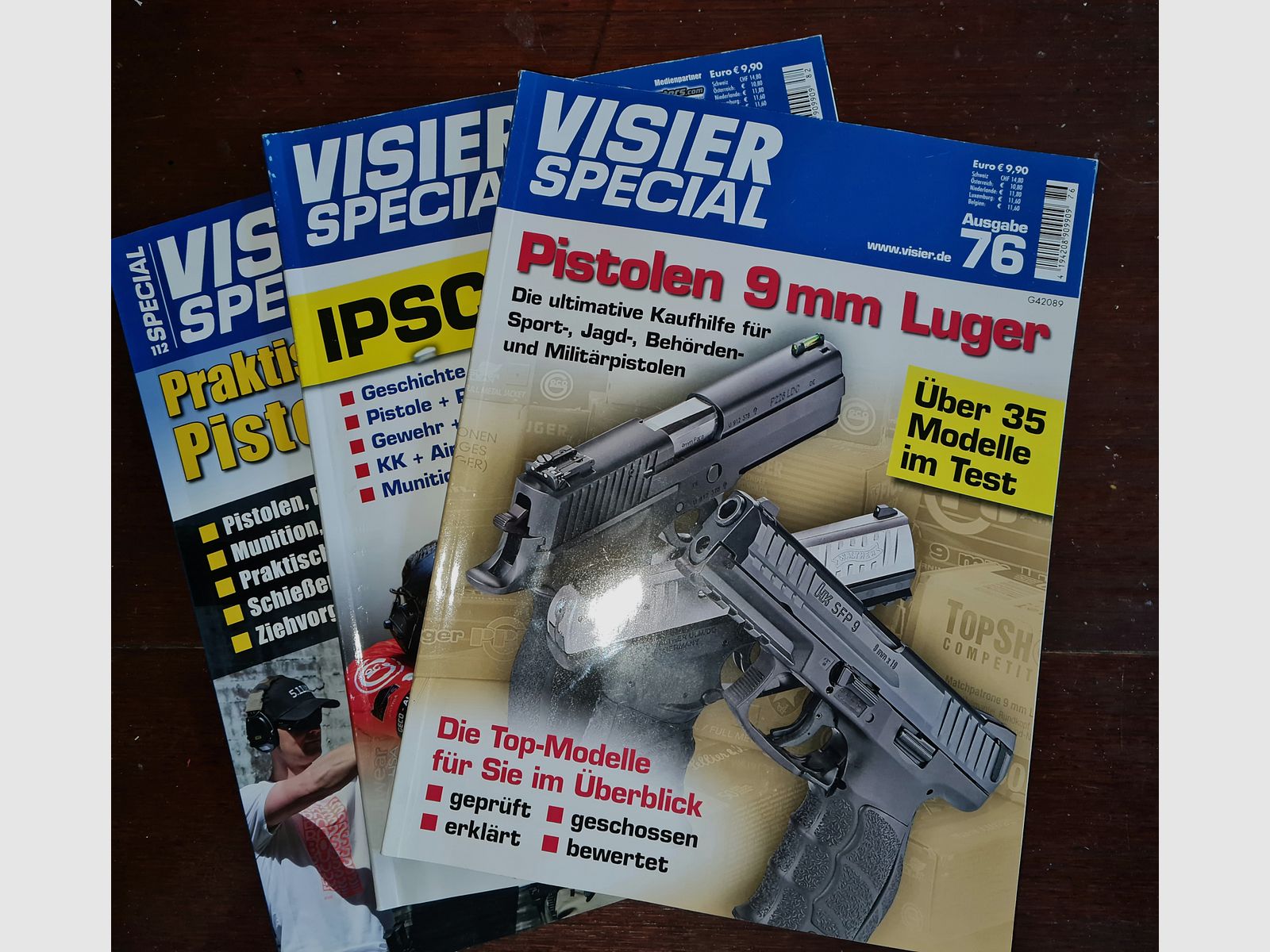 3 x visor special IPSC