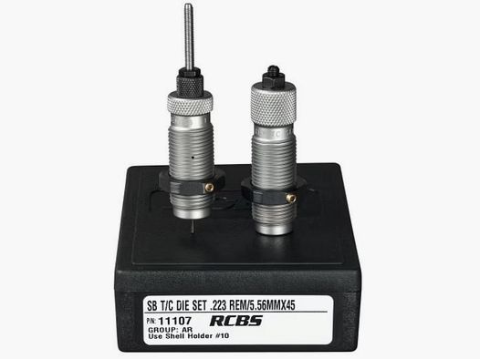 RCBS Small Base AR Series Die Set with Taper Crimp Full Length Sizing Die #11107 - AR15 Platform