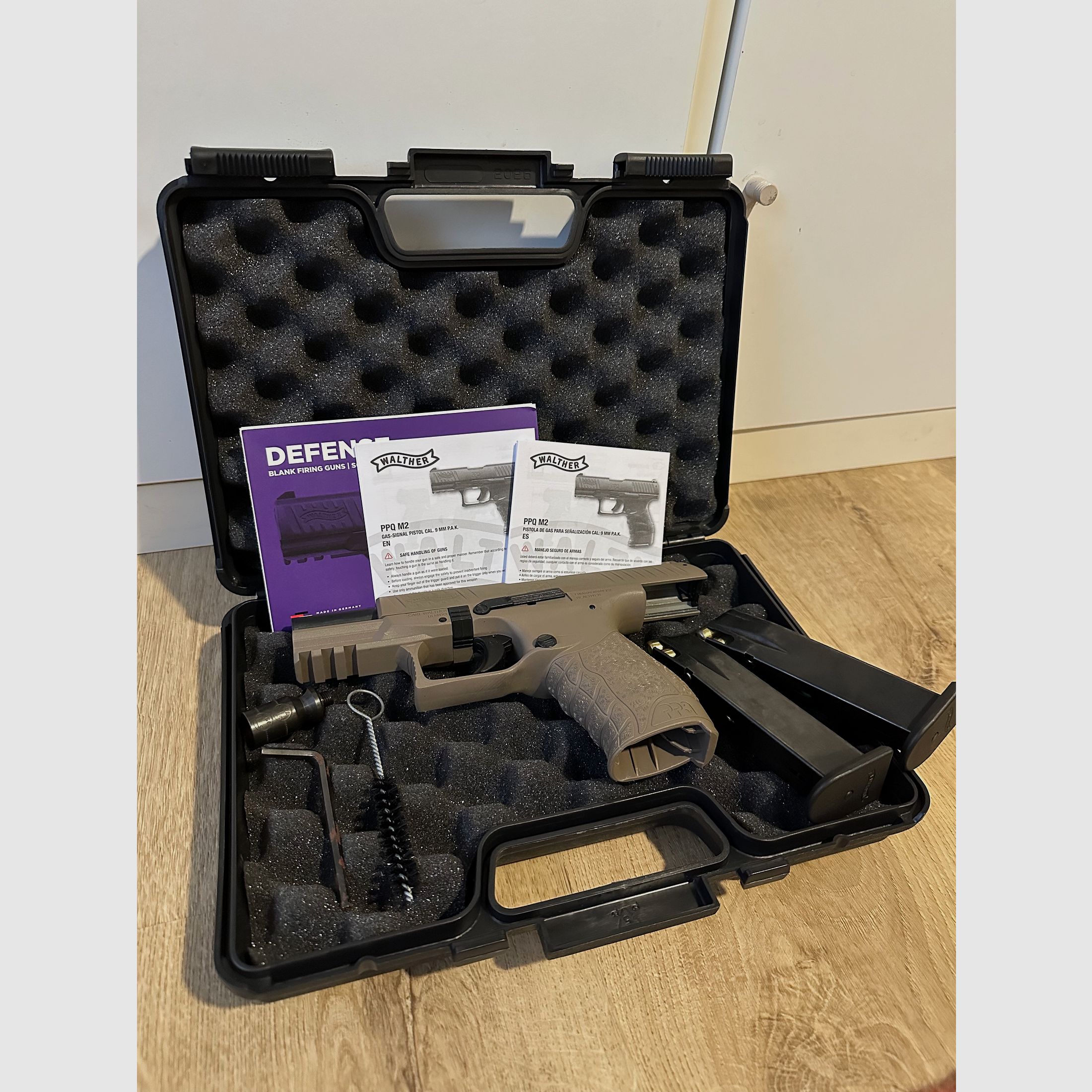 Umarex Walther PPQ pistola de fogueo