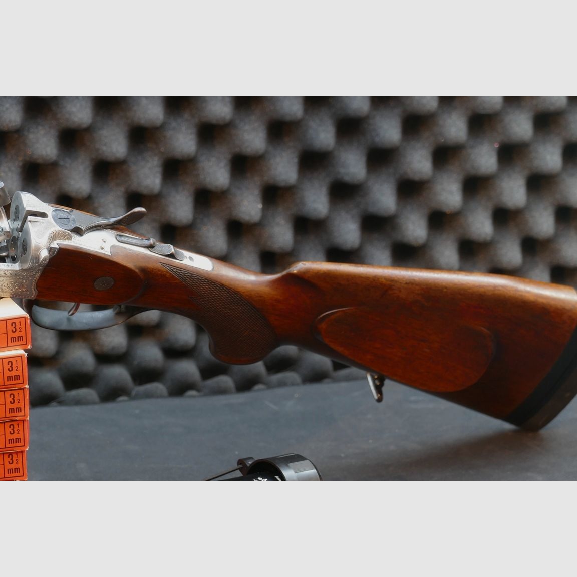 Krieghoff Super Dural Bohrung mit Keppeler Einstecklauf in .22Hornet VVV (7x57R, 16/70 und 16/70)