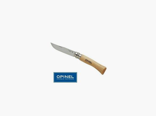 OPINEL N°10 NOŻYK SKŁADANY TRADITION - STAL NIERDZEWNA - PIERŚCIEŃ BEZPIECZEŃSTWA
