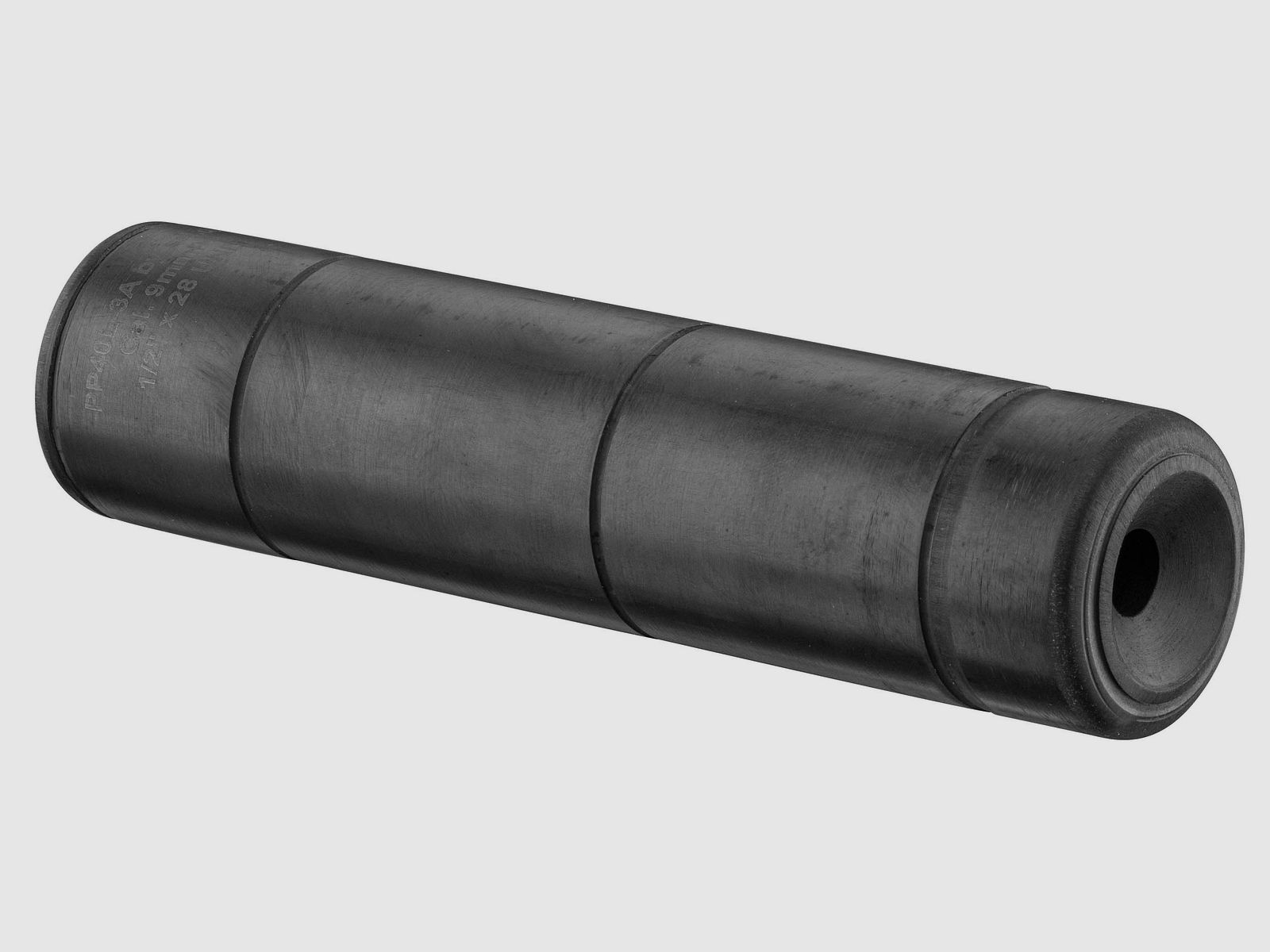 SAI Schalldämpfer für AR9 in 9×19 mm direkt auf Gewinde 1/2×28 montierbar, Bild 1 von 2