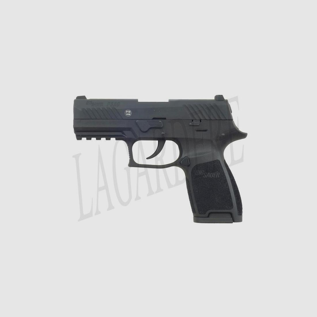 SIG-SAUER P320 A BLANC (ALARMPISTOOL)