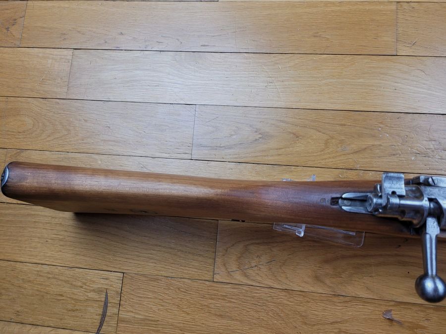 Buona Carabina 1898 o G98 – Prussia 1ª GM – Spandau 1910 – Calibro originale – Cinghia di ricambio – BE/BE+, immagine 20 di 25